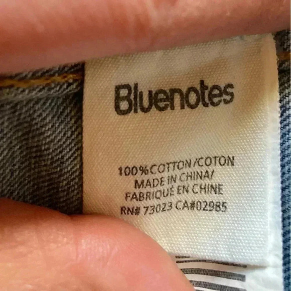 Bluenotes Denim Vest Large - Picture 3 of 4